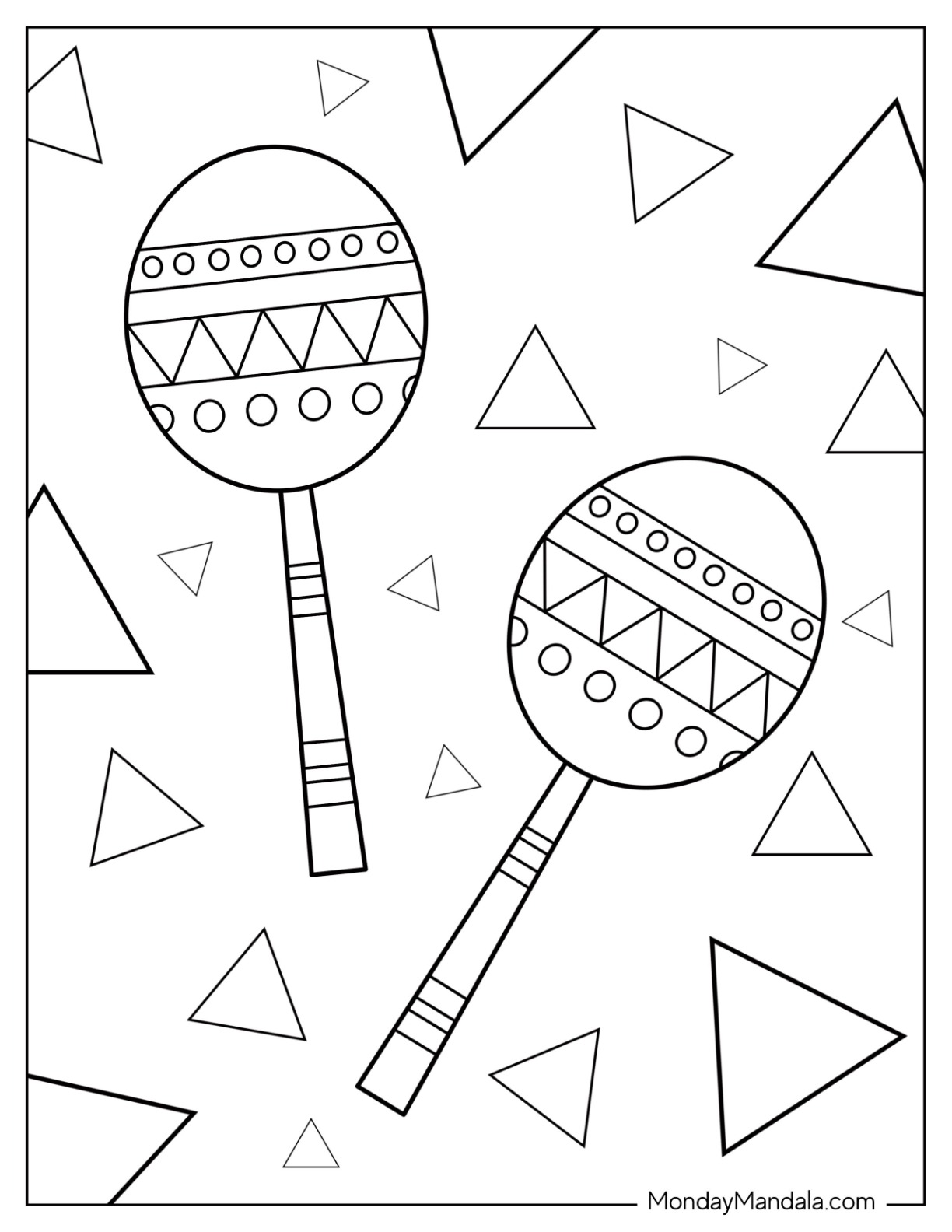 Music coloring pages free pdf printables