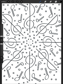 Kindergarten music coloring sheet tpt