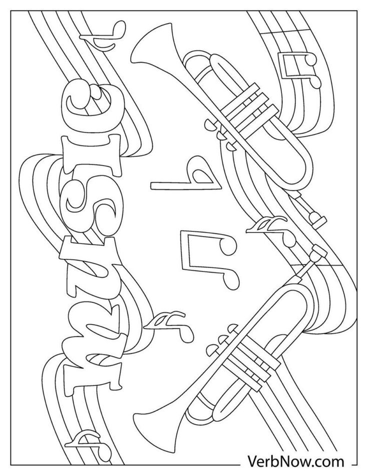 Free music notes coloring pages book for download printable pdf