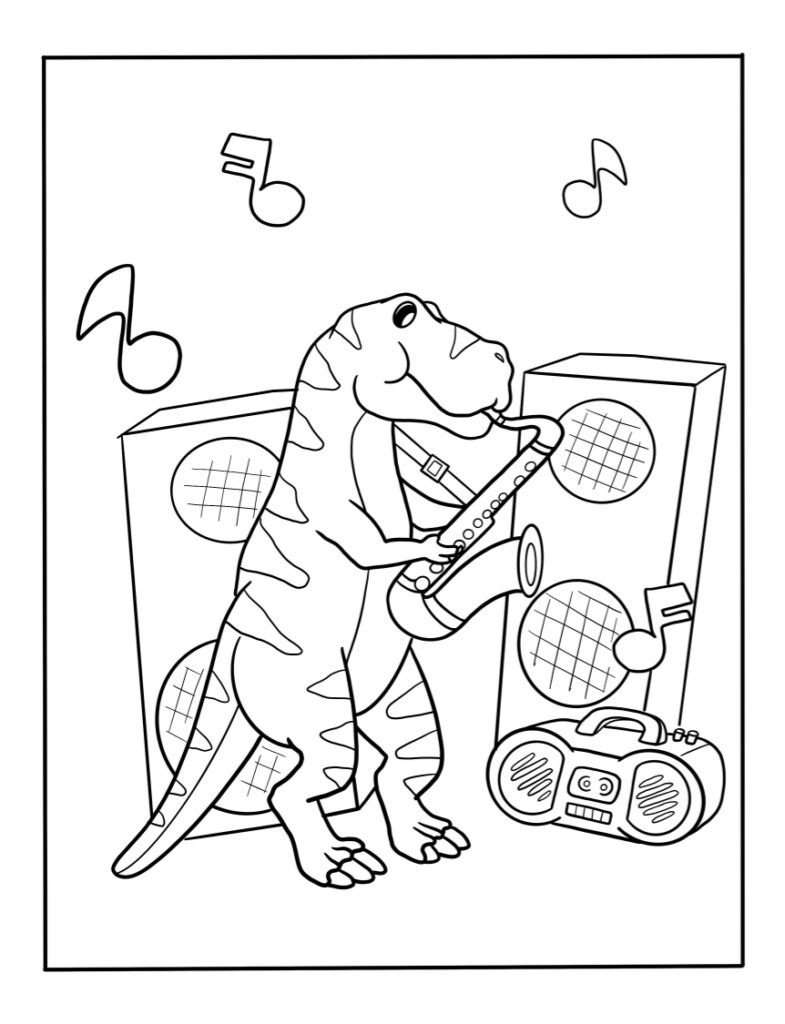 Download our printable music coloring pages for free