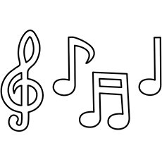 Top free printable music notes coloring pages online