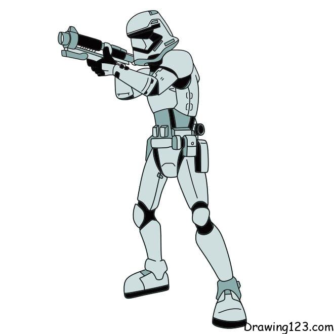 Stormtrooper drawing tutorial