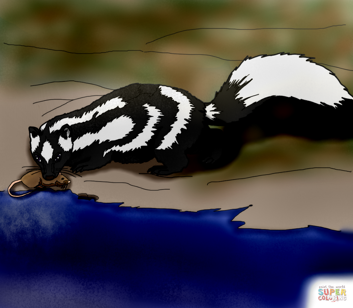 Raptors skunk muskrat hunt by raptorrkillerr on