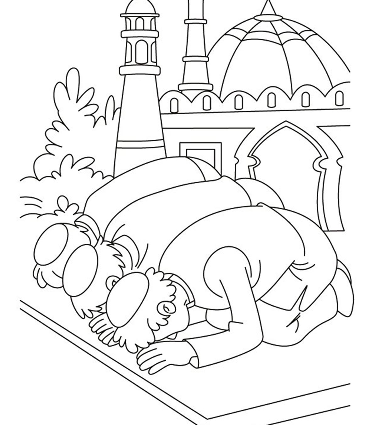 Top ramadan coloring pages for toddlers