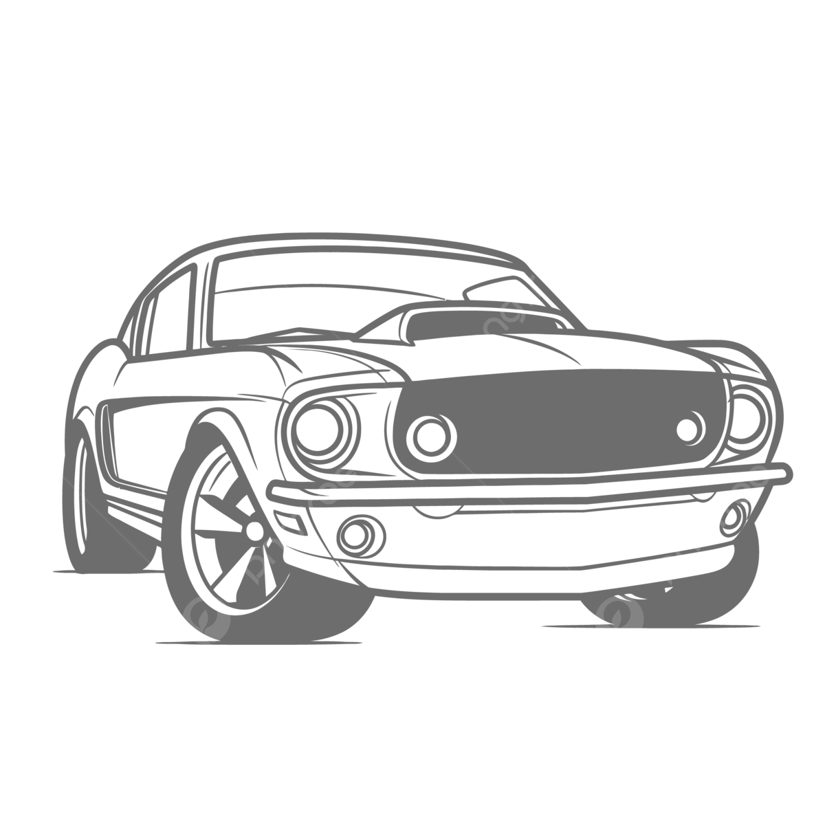 The mustang drawing coloring pages outline sketch vector wing drawing ring drawing color drawing png and vector with transparent background for free download