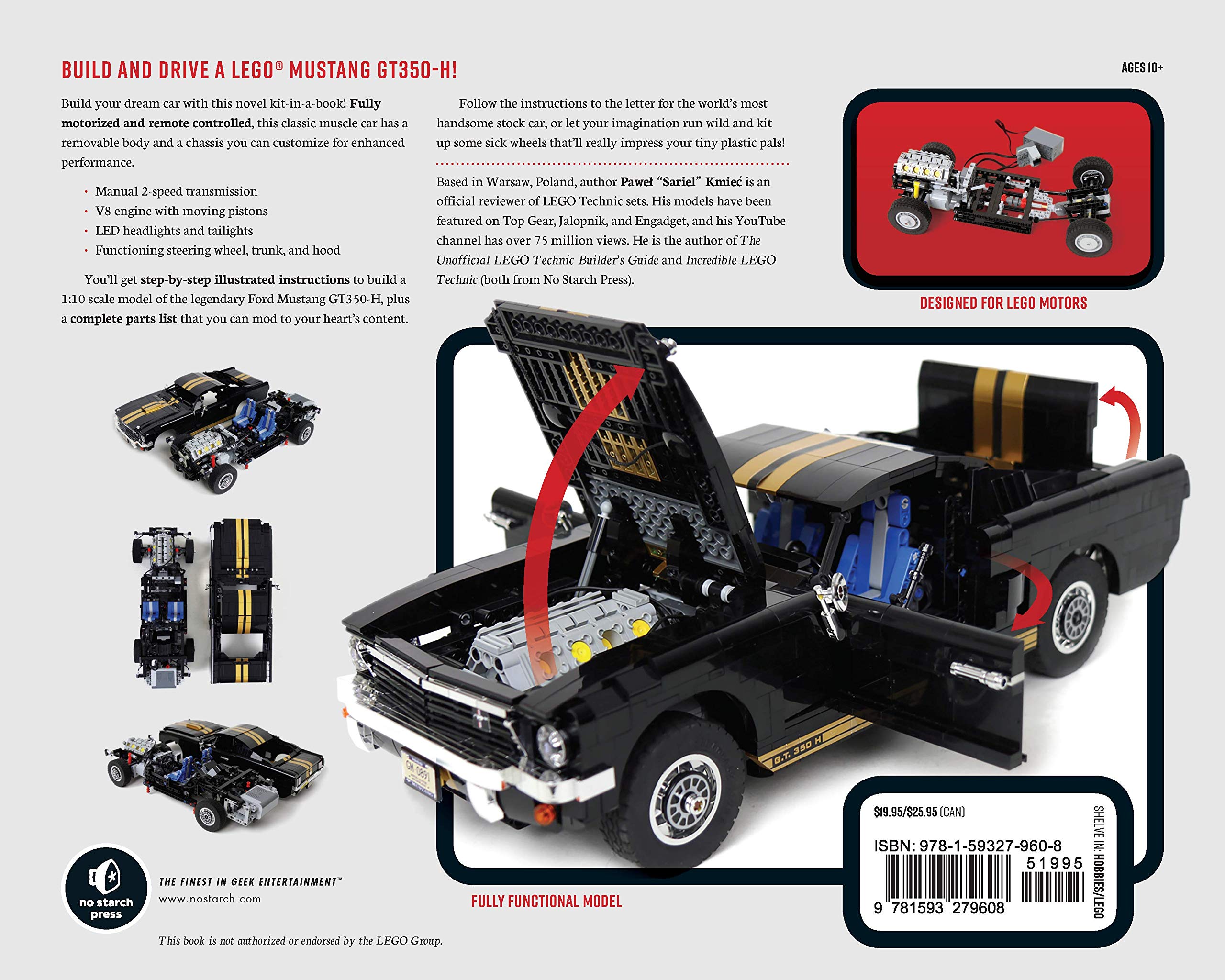 Book review build a lego mustang â bill wards