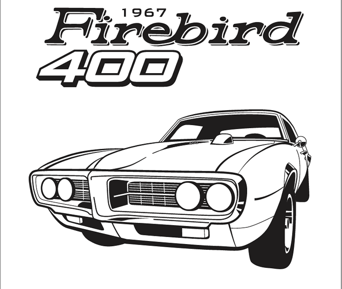 Color a classic download this free muscle car coloring book