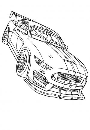 Free printable mustang coloring pages for adults and kids