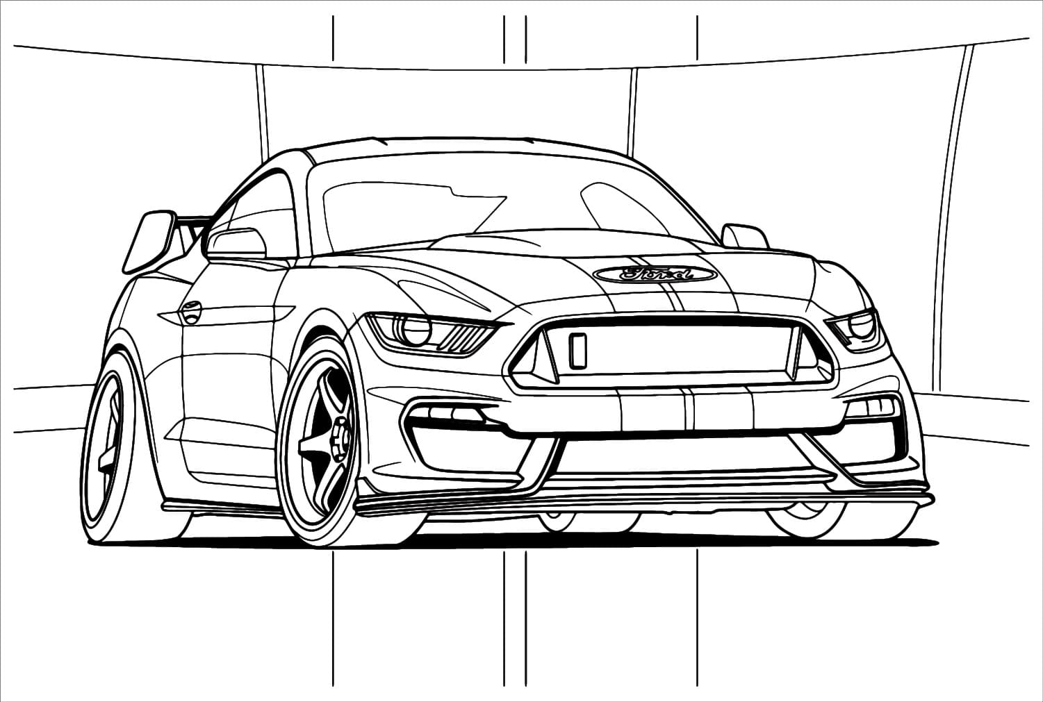 Ford coloring pages