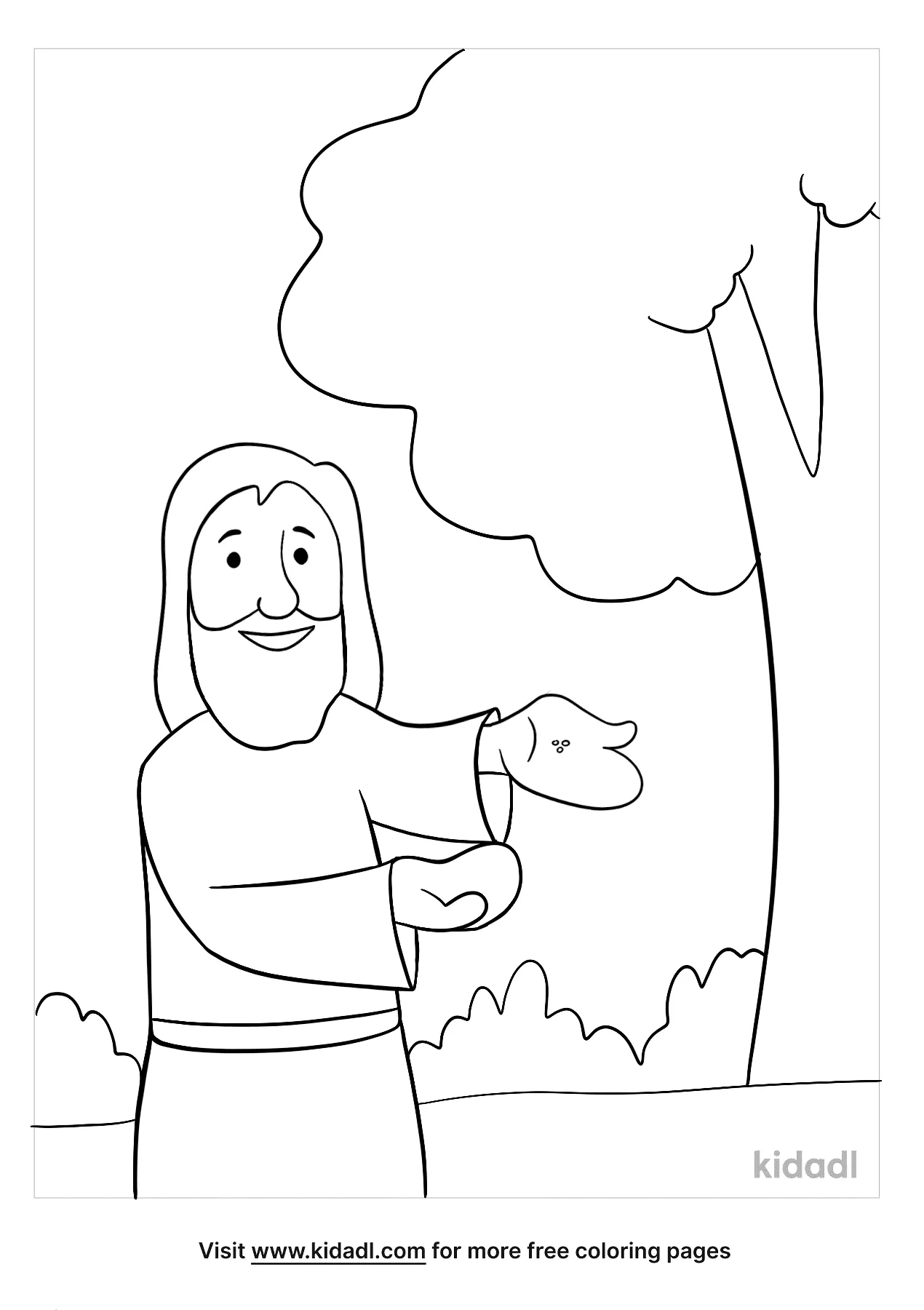 Free parable of the mustard seed coloring page coloring page printables