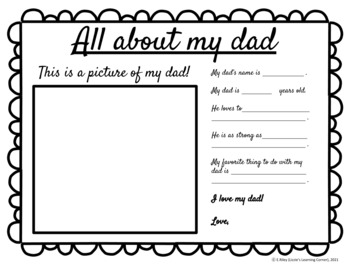 Donuts with dad keepsake page tracing coloring card and matching game