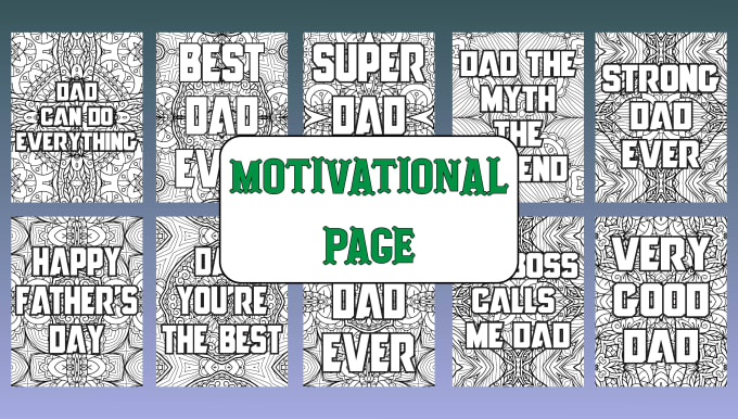 Make custom motivational inspirational coloring pages by seiripan
