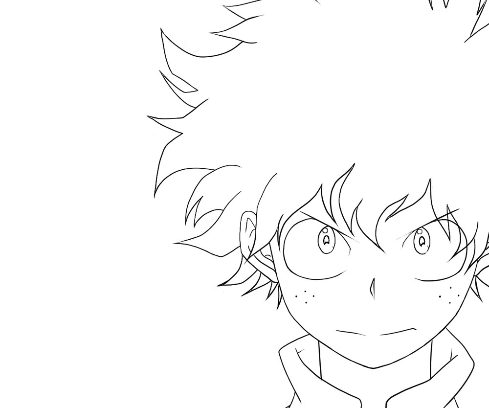 Top my hero academia printable coloring pages yumiko fujiwara