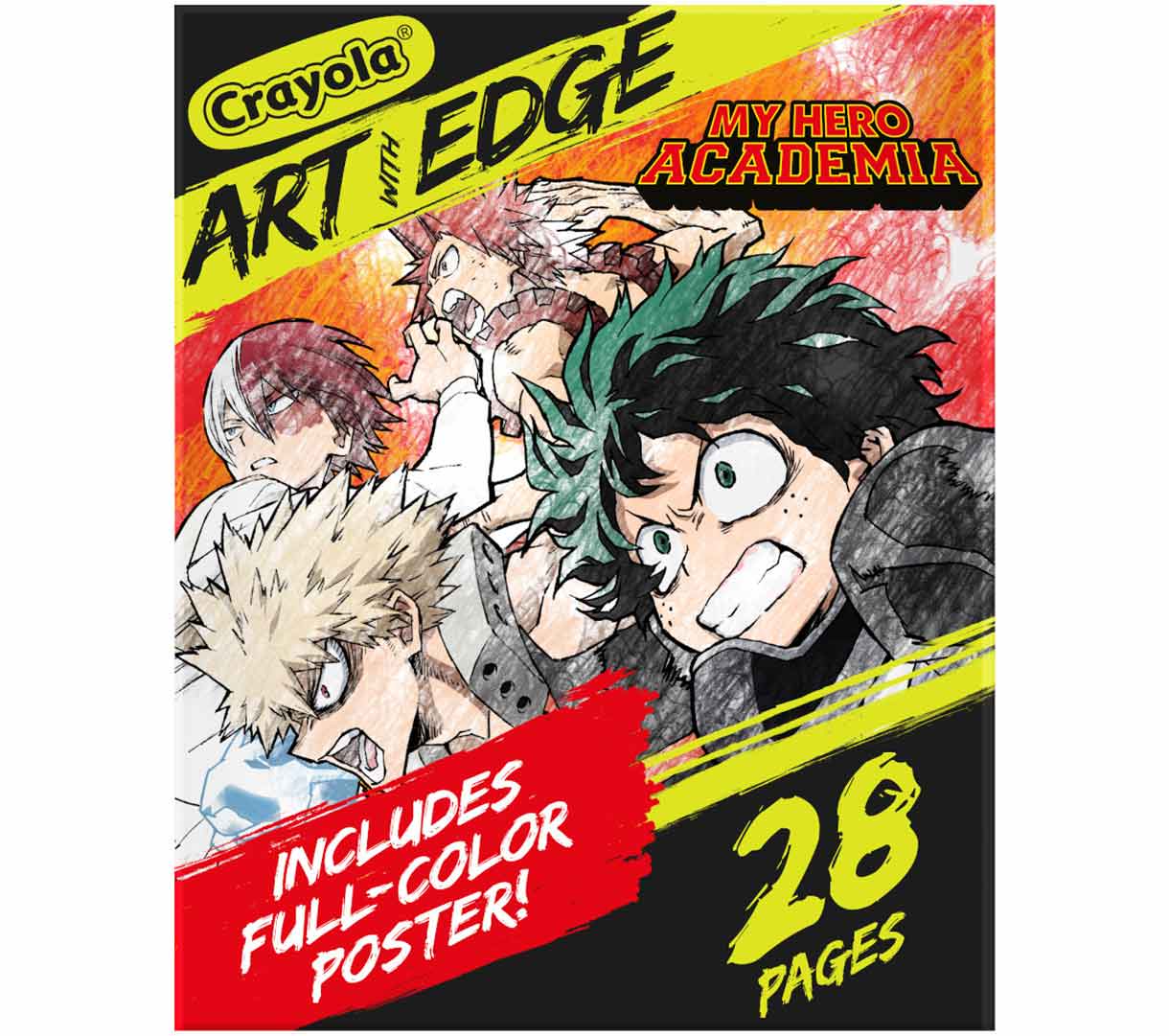 My hero academia adult coloring pages poster