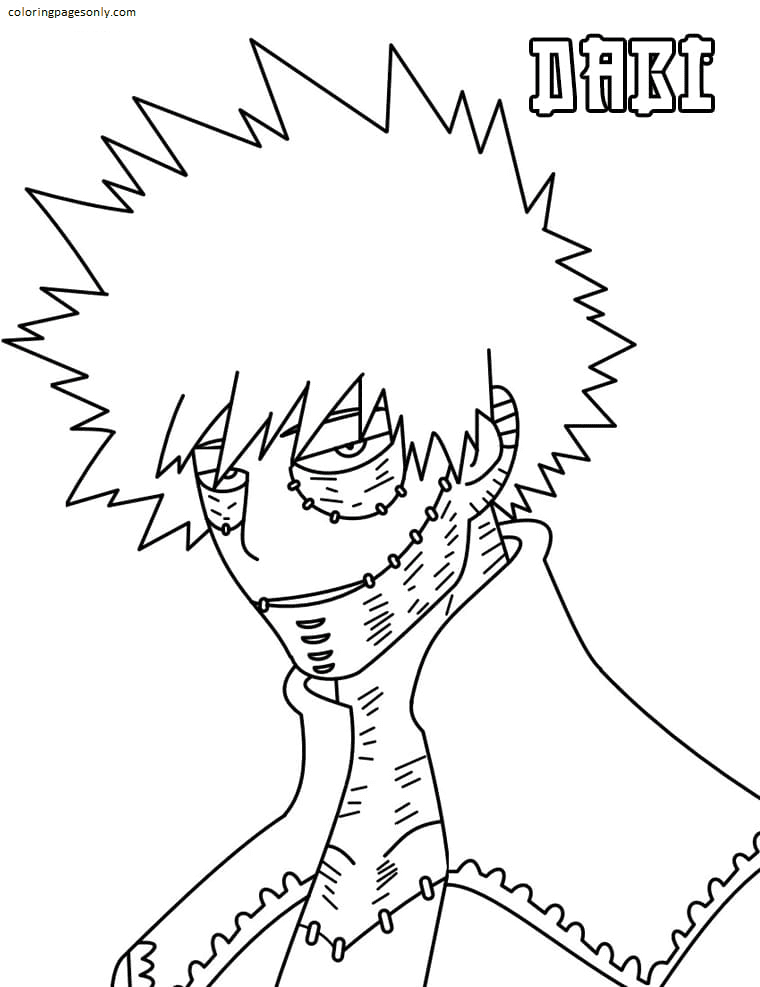 My hero academia coloring pages