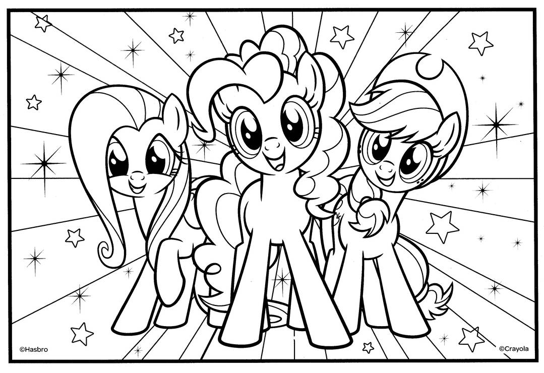 Mlp my little pony coloring page by magnificent