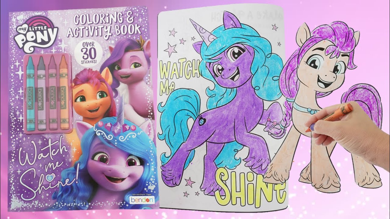 My little pony a new generation coloring activity book