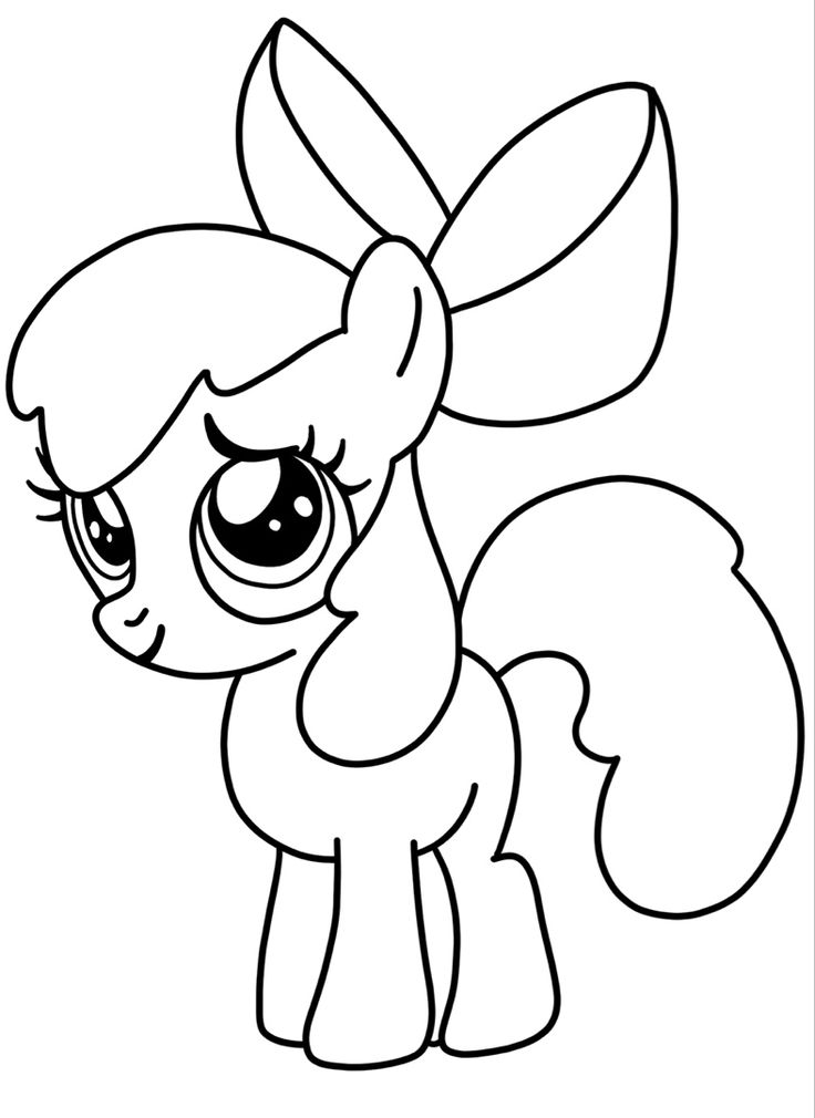 Apple bloom mlp coloring pages horse coloring pages coloring pages my little pony drawing