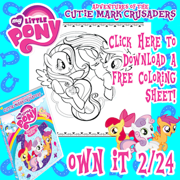 Mlp the cutie mark crusaders free coloring pages â