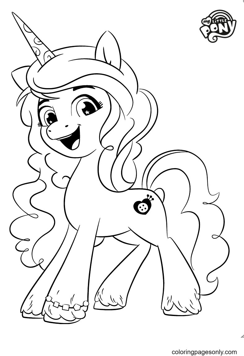 My little pony a new generation coloring pages printable for free download