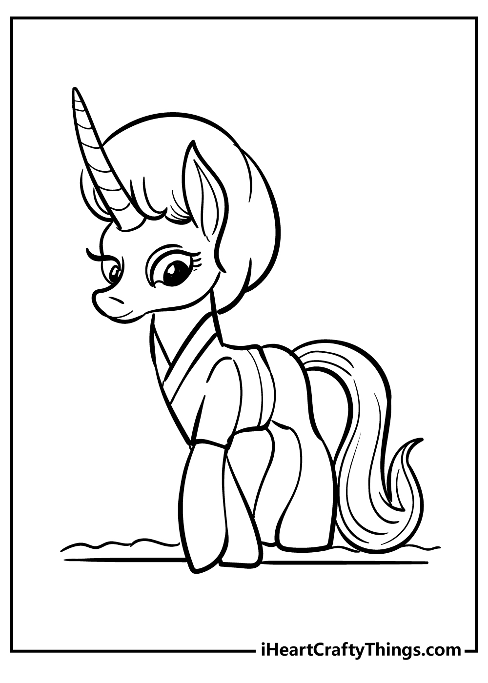 My little pony coloring pages free printables