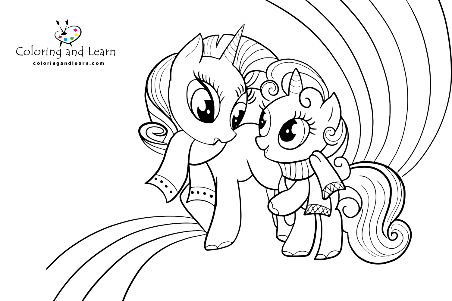 My little pony coloring pages