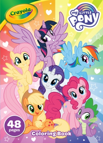 Crayola my little pony coloring book ct