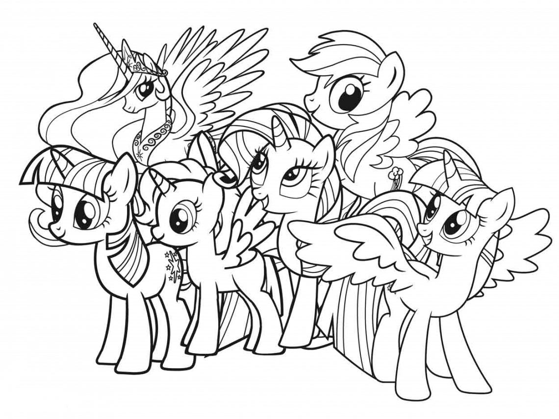 My little pony coloring pages â coloring pages with ponies