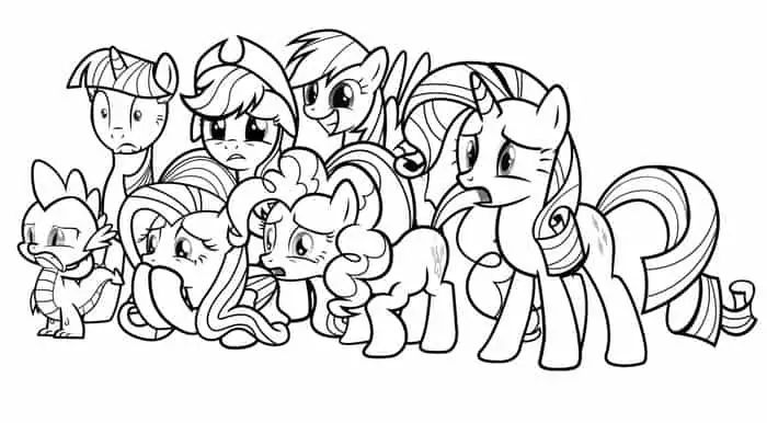 My little pony coloring pages pdf printable my little pony friendship my little pony movie my little pony rarity