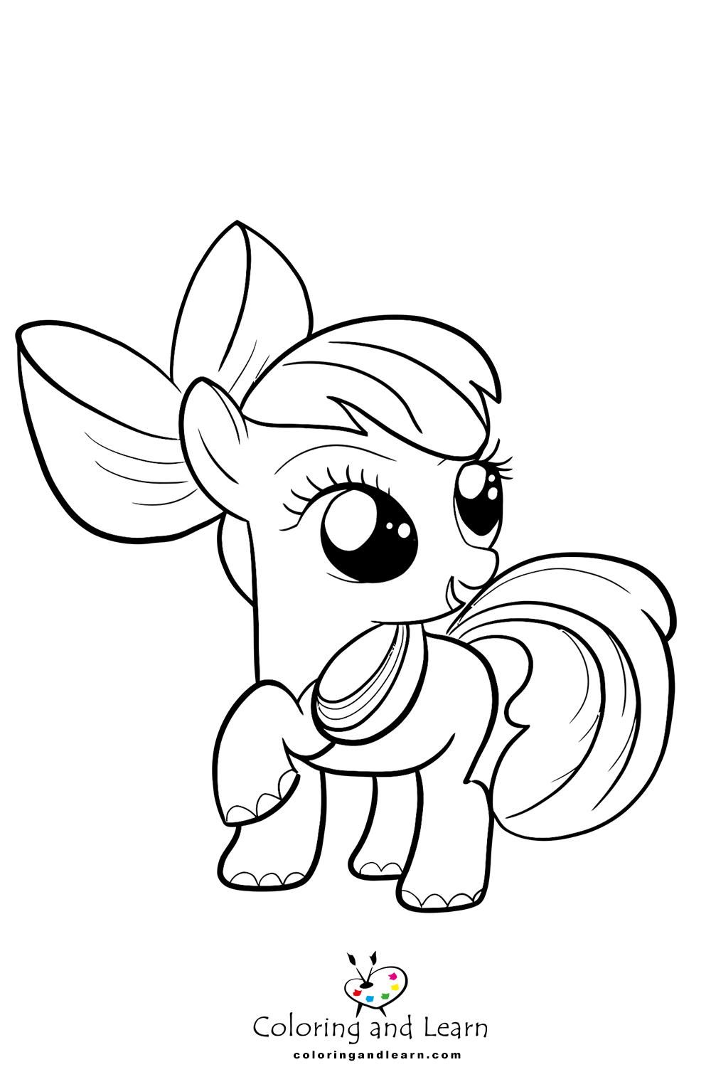 My little pony coloring pages