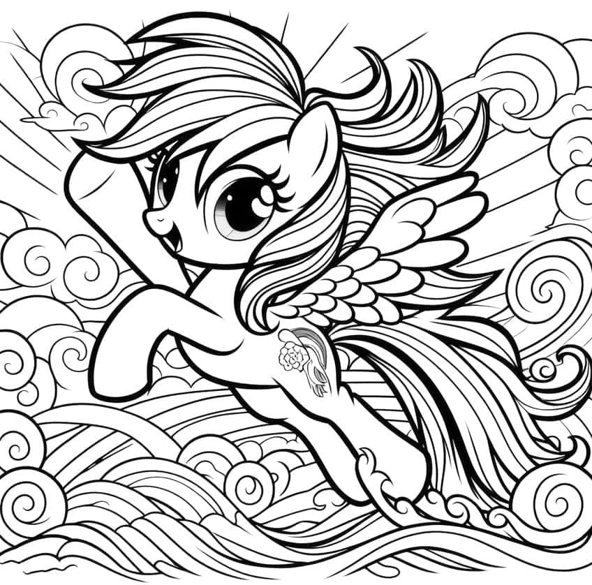 My little pony coloring pages