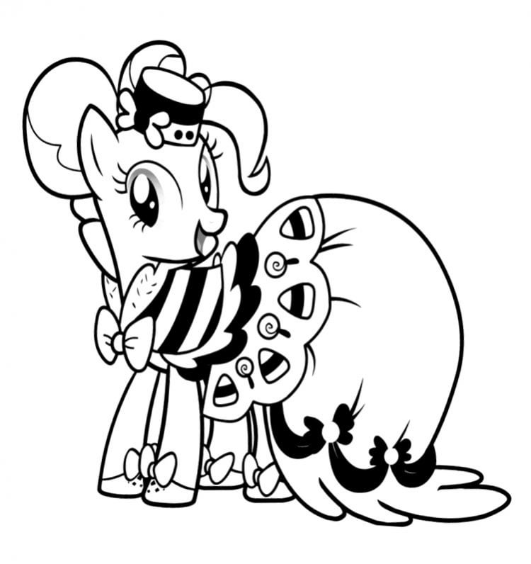 My little pony character coloring pages and their names ucoloringworld