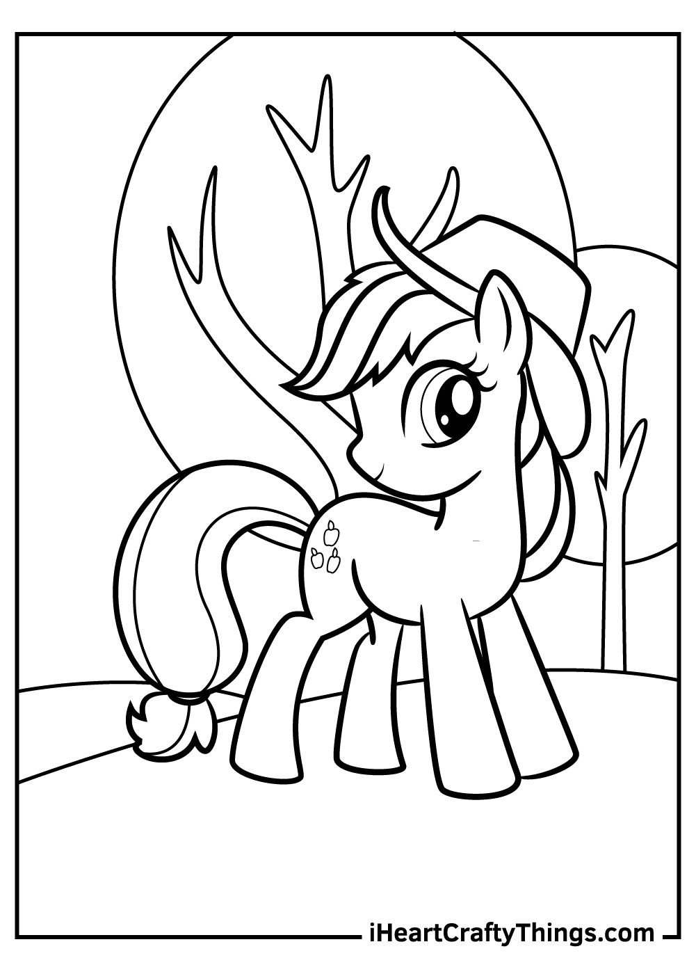 My little pony coloring pages free printables