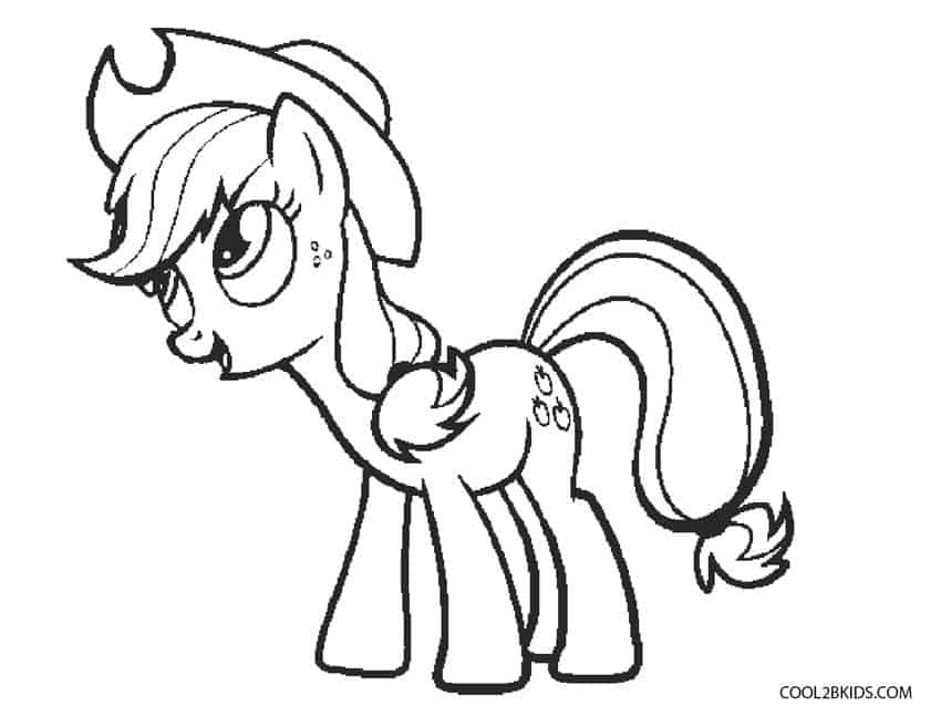 Free my little pony kids printables