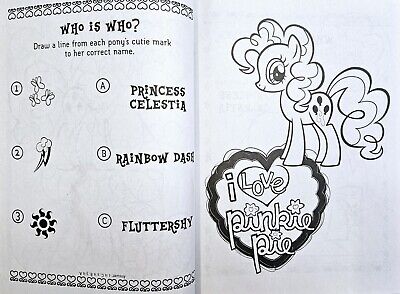 My little pony coloring activity books w mlp stickers mlp crayons