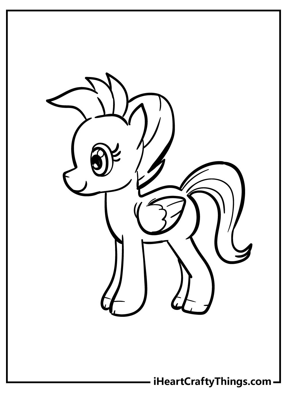 My little pony coloring pages free printables