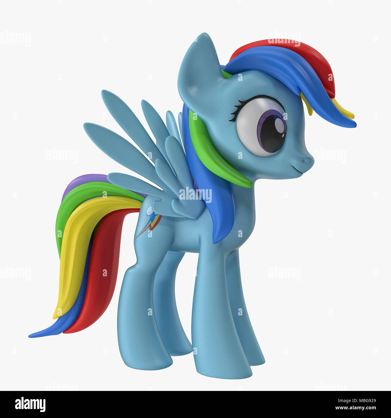 My little pony cartoon cut out stock images pictures