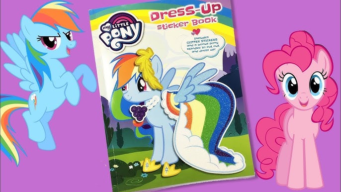 Mlp create a pony activity book coloring page pilation