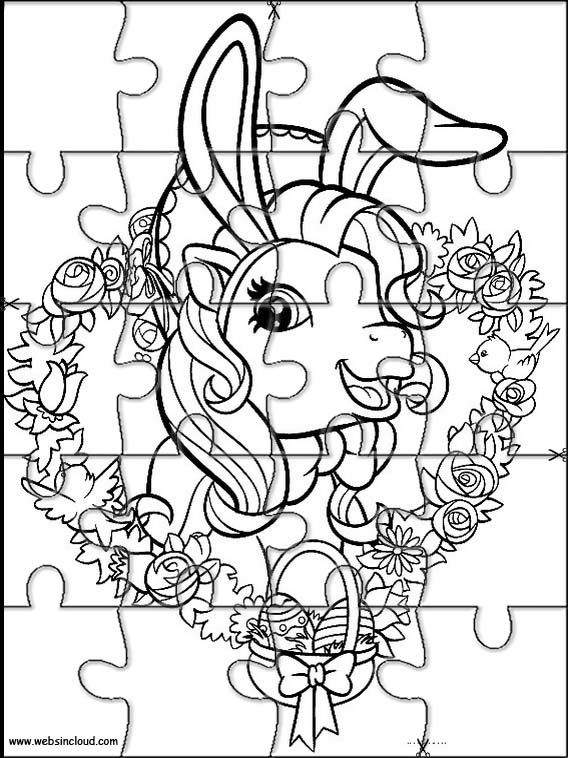 Printable jigsaw puzzles to cut out for kids my little pony coloring pages my little pony printable my little pony little pony