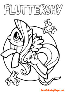 My little pony coloring pages