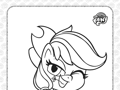 Mlp pony life fluttershy coloring page for kids by coloringoo on