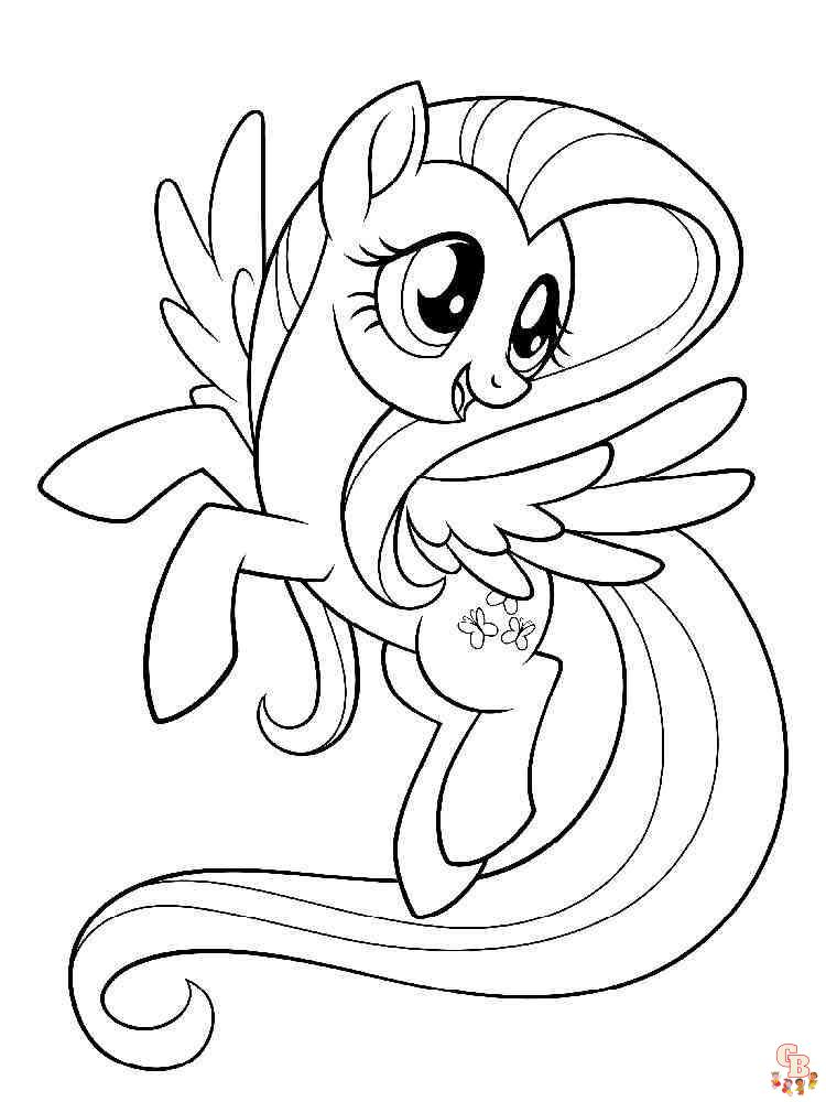 Find the best fluttershy coloring pages free and easy to use