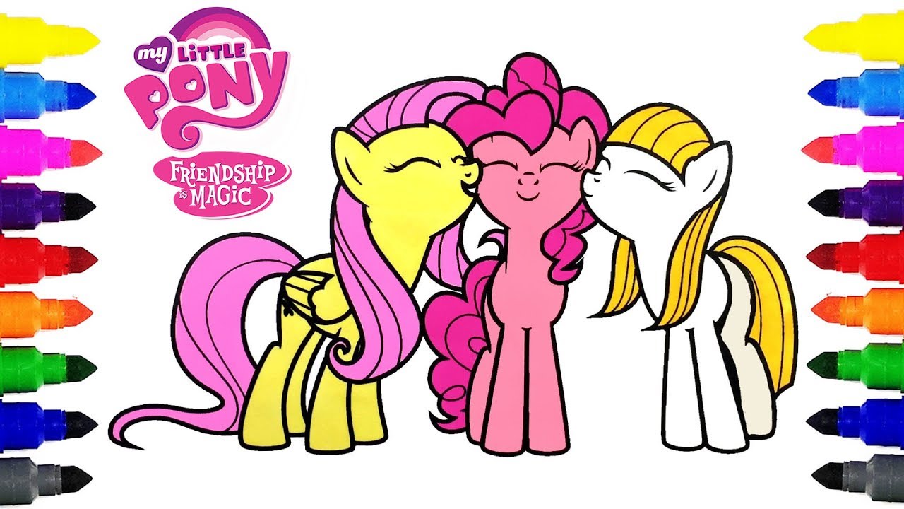 My little pony friendship is magic coloring pages