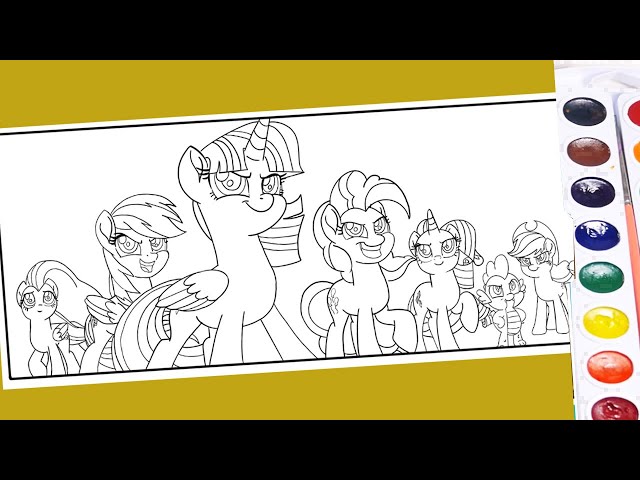 Mlp my little pony coloring pages