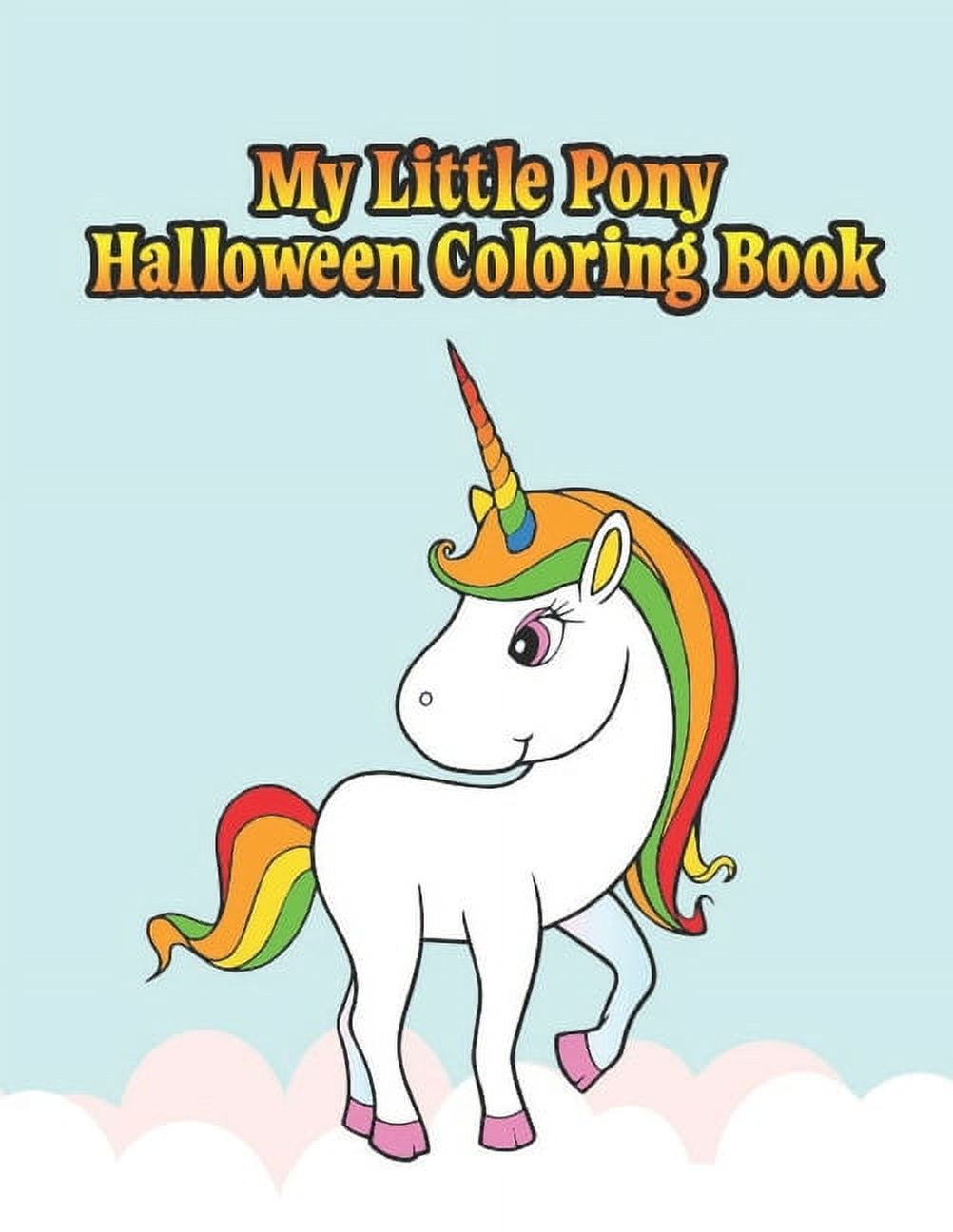 My little pony halloween coloring book my little pony jumbo mini the movie giant oversized gaint three