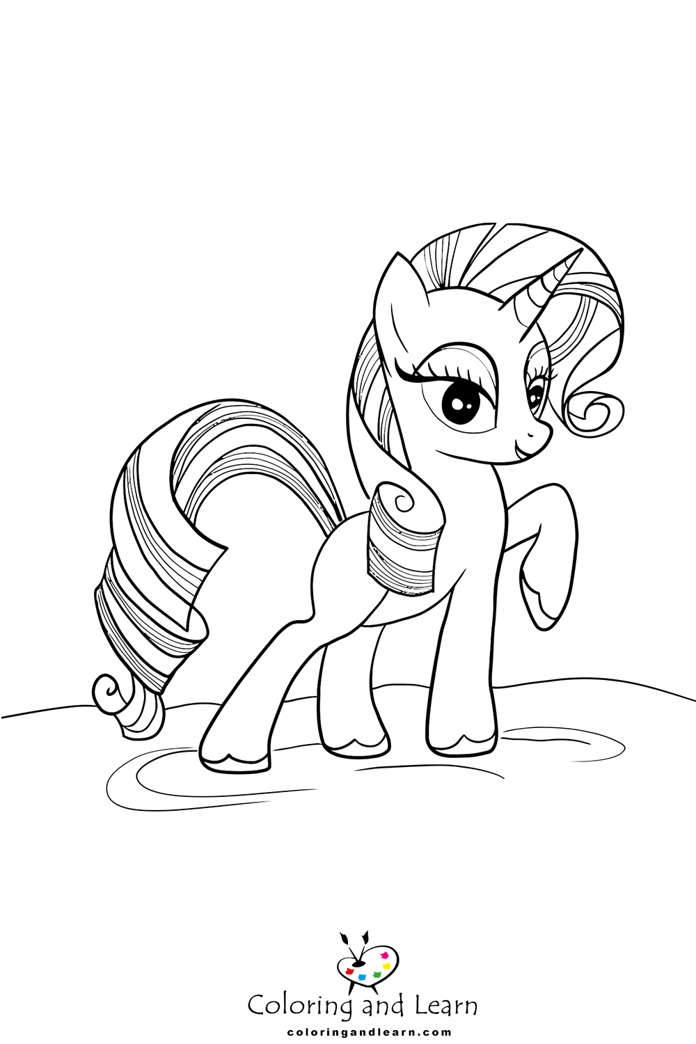 My little pony coloring pages