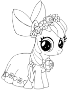 My little pony coloring pages free coloring pages