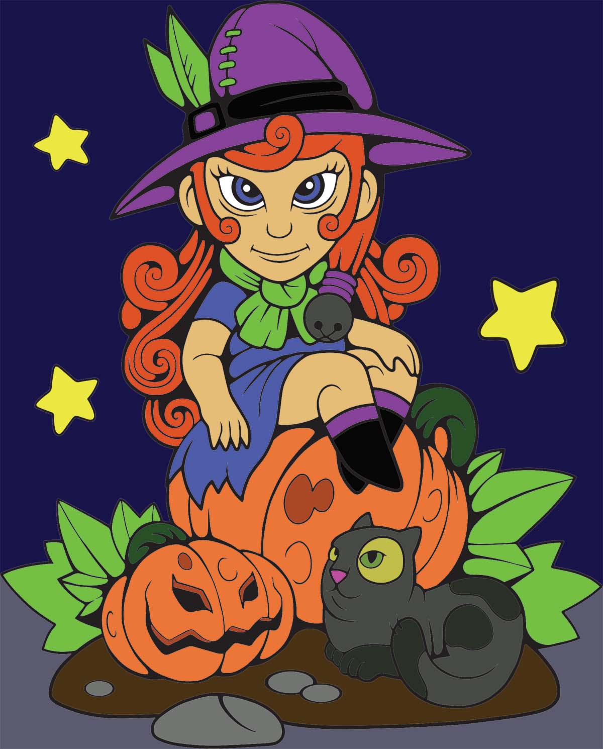 Free printable halloween coloring pages