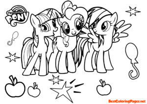 My little pony coloring pages