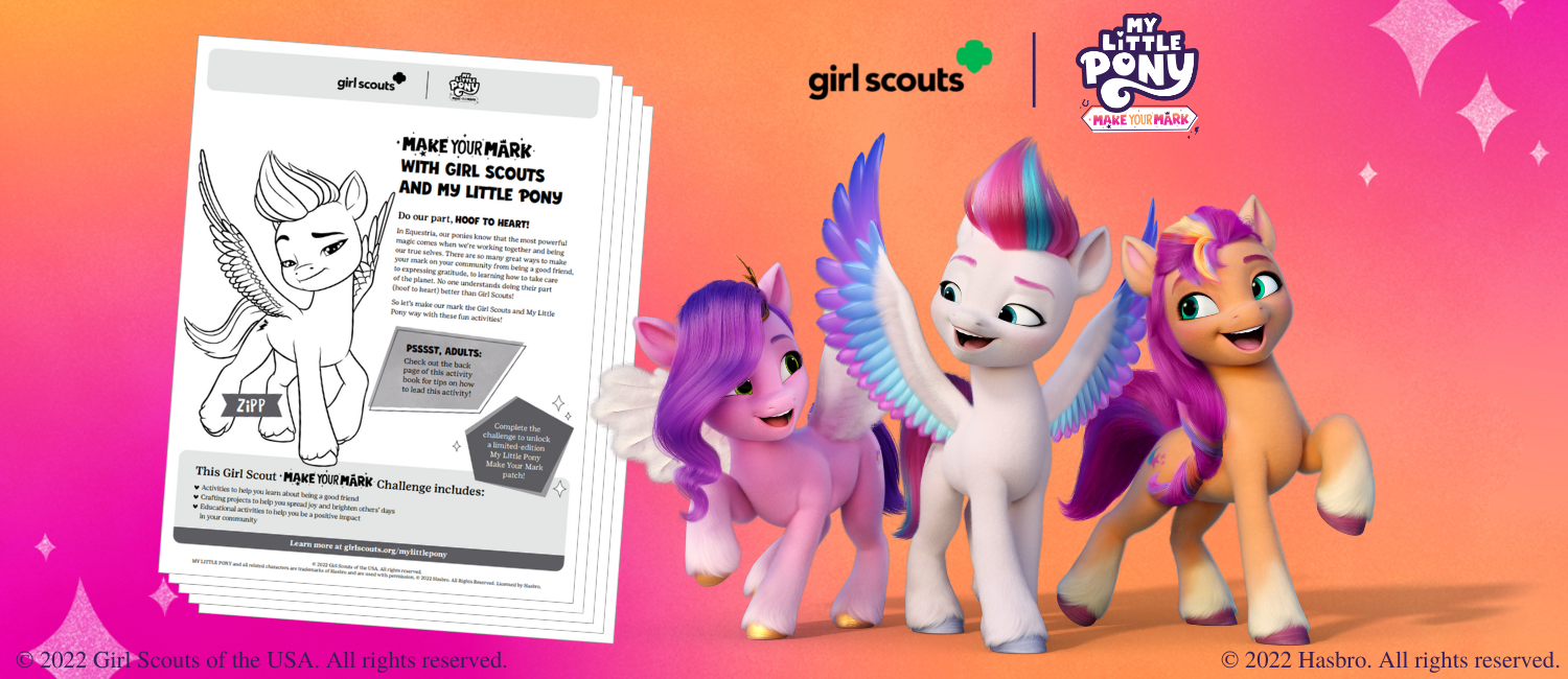 Girl scouts and my little pony a new generation girl scouts